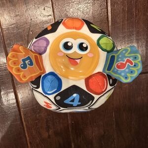 Musical Plush Toy Ball with Numbers and Notes